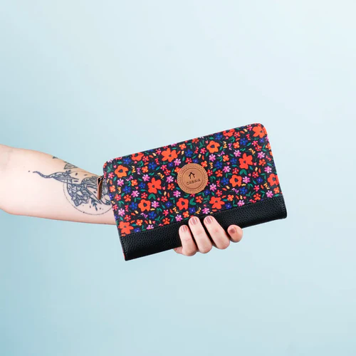 Cabaia Large black Maupiti wallet