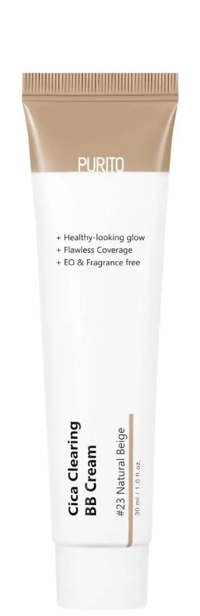Purito Cica Clearing Regenerujący krem BB z wąkrotą azjatycką 23 Natural Beige