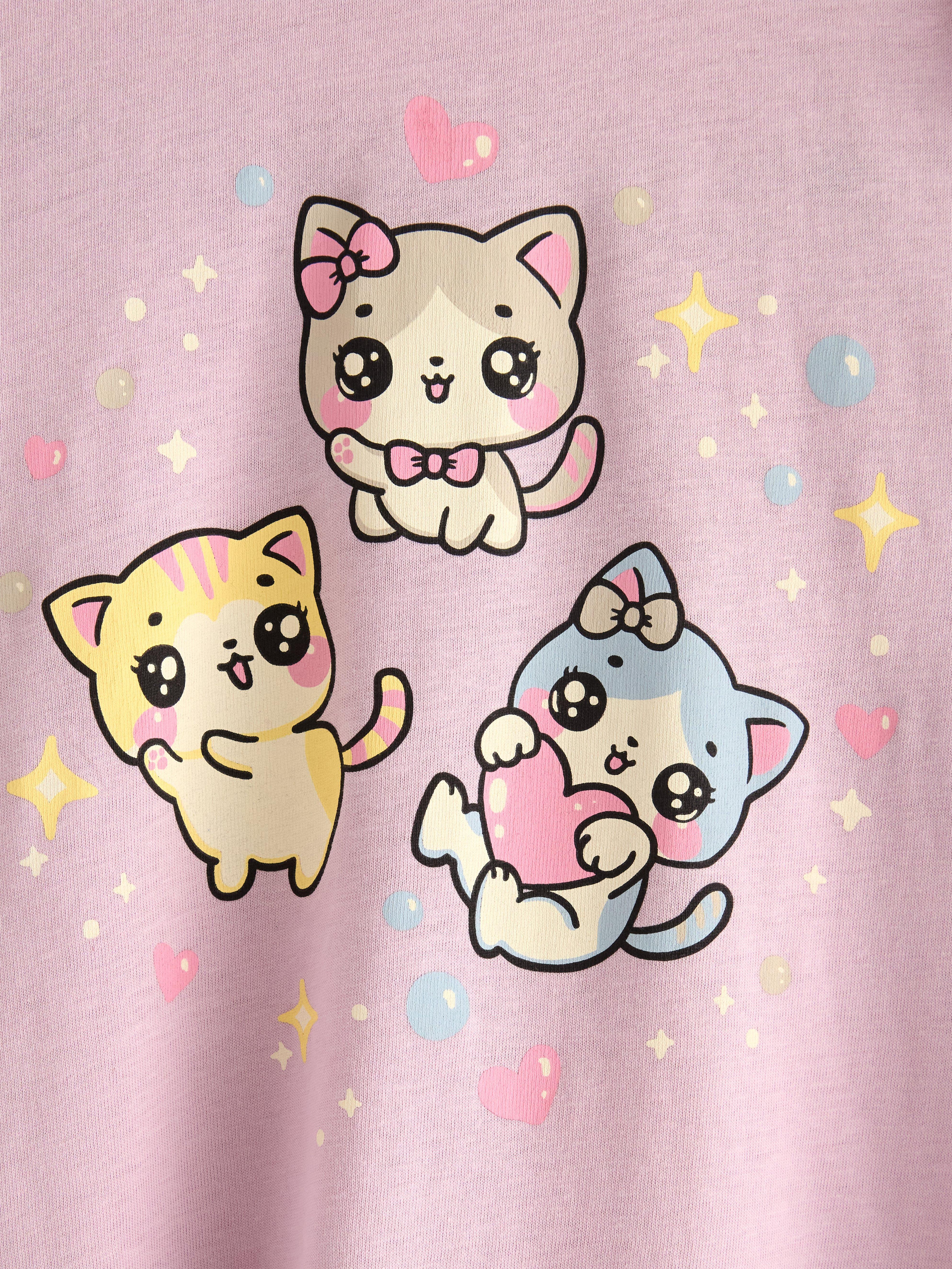 Camisón rosa empolvado