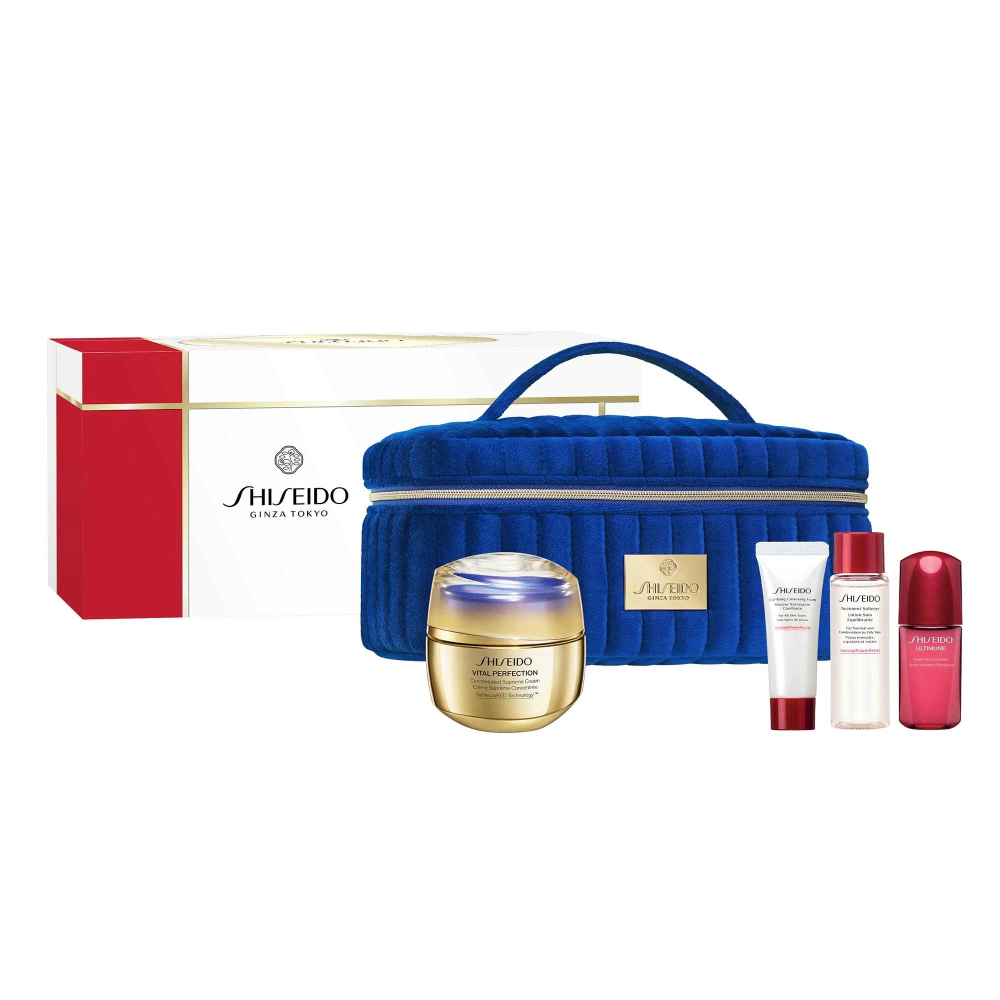 Vital Perfection Vpn Supreme Holiday Pouch Set - Cofanetto Tratt. Globale, Crema viso giorno lifting
