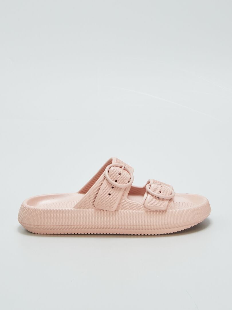 Mules com fivelas - ROSA