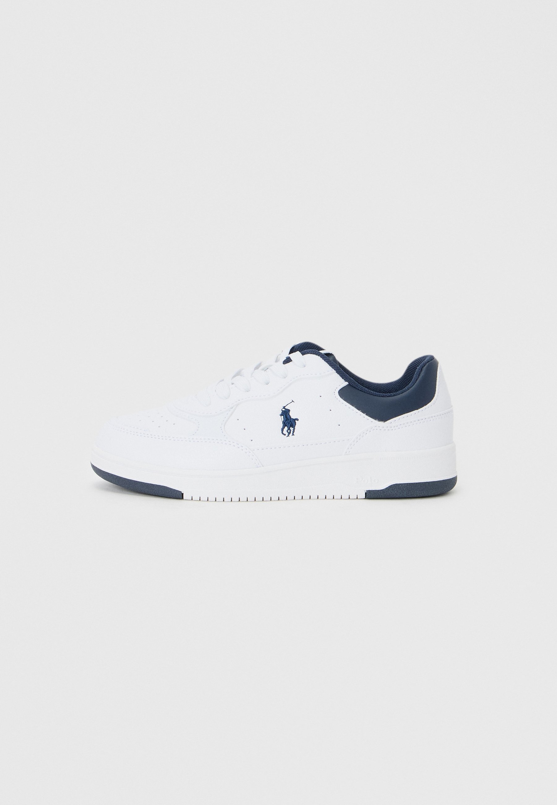 Polo Ralph Lauren MASTERS COURT II UNISEX - Sneakers - wit/marineblauw