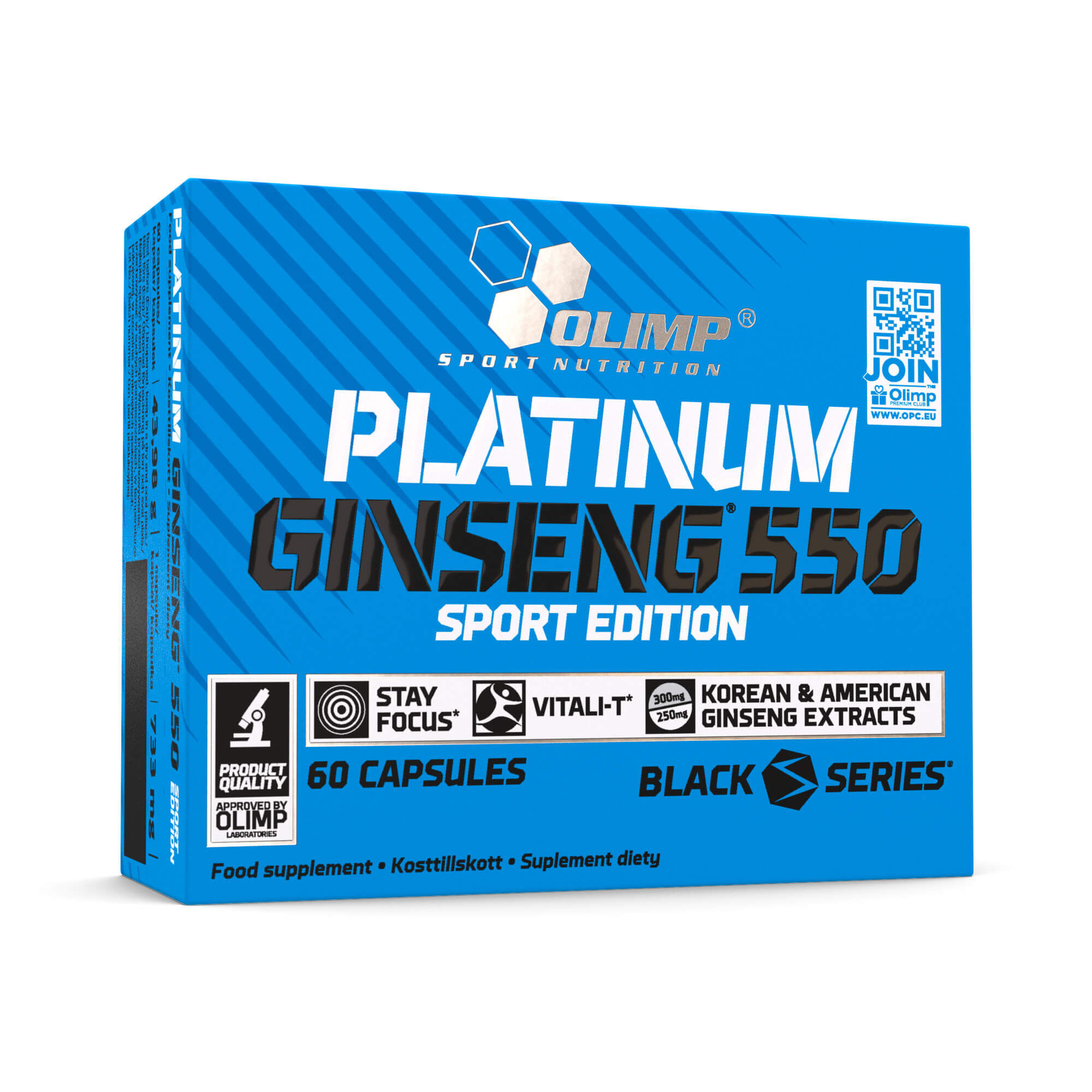 Olimp Sport Nutrition Platinum Ginseng 550 Sport Edition