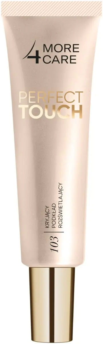 More 4 Care Perfect Touch Kryjący podkład Rozświetlający 103 Beige