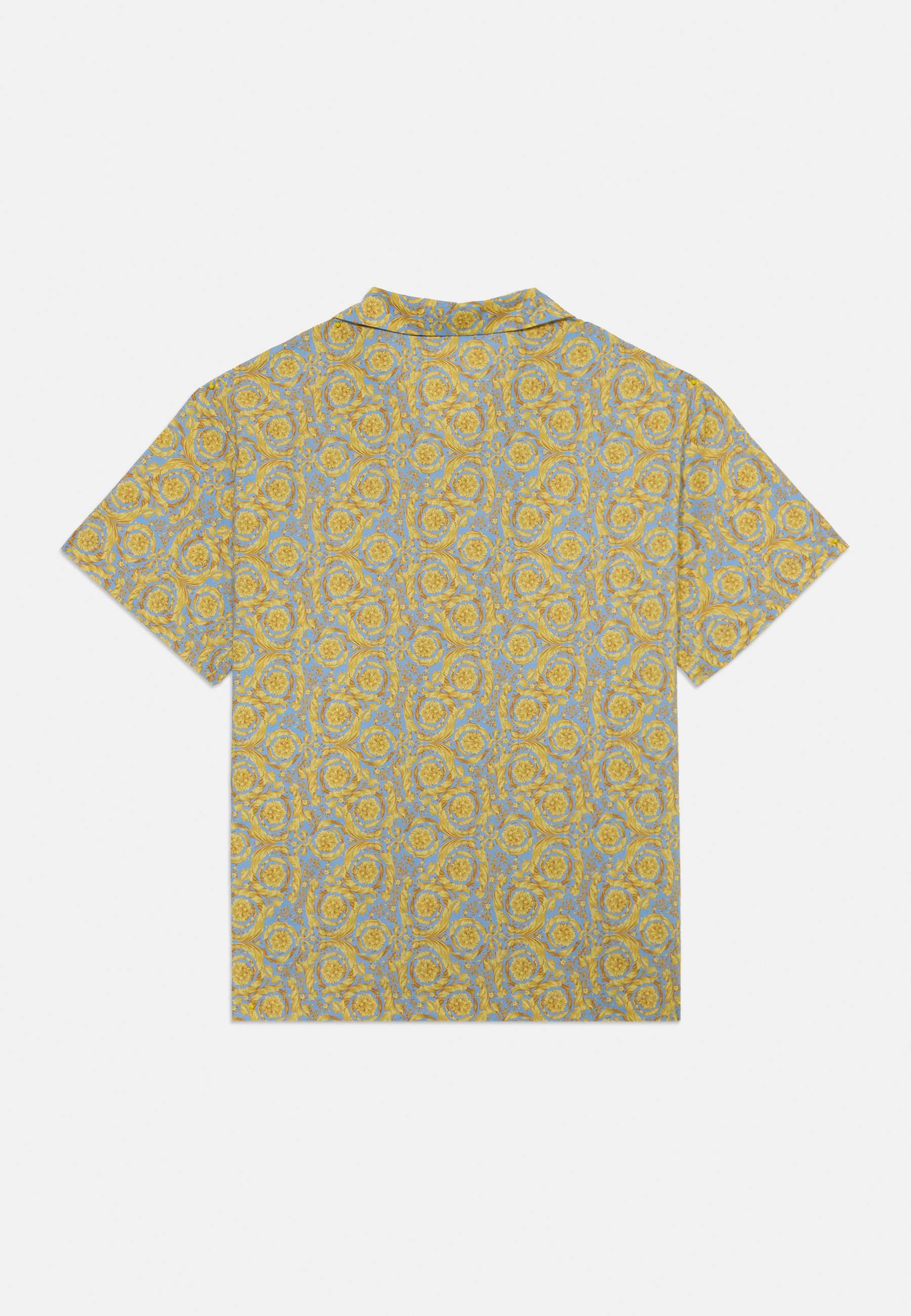 Chemise Versace INFORMAL BAROCCO ALLOVER KIDS UNISEX - bleu poudré/doré