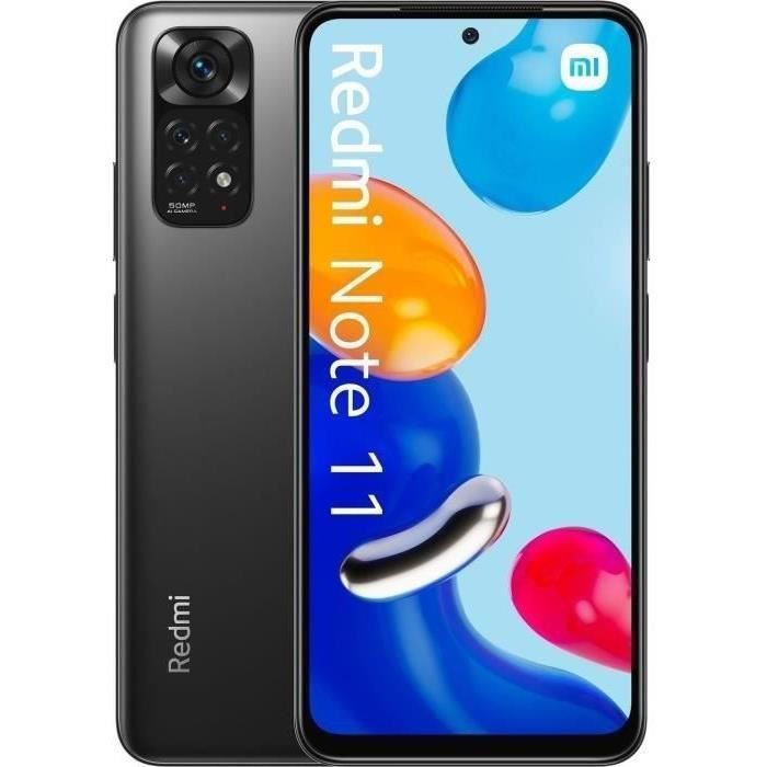 XIAOMI Redmi Note 11 64Go 4G Gris - Reconditionné - Très bon état