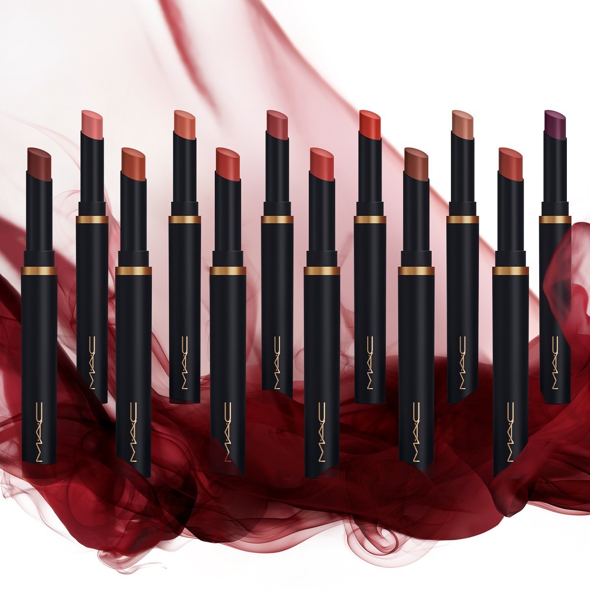 MAC lūpų dažų pudra „Powder Kiss Velvet Blur Slim Stick“ – 2 g