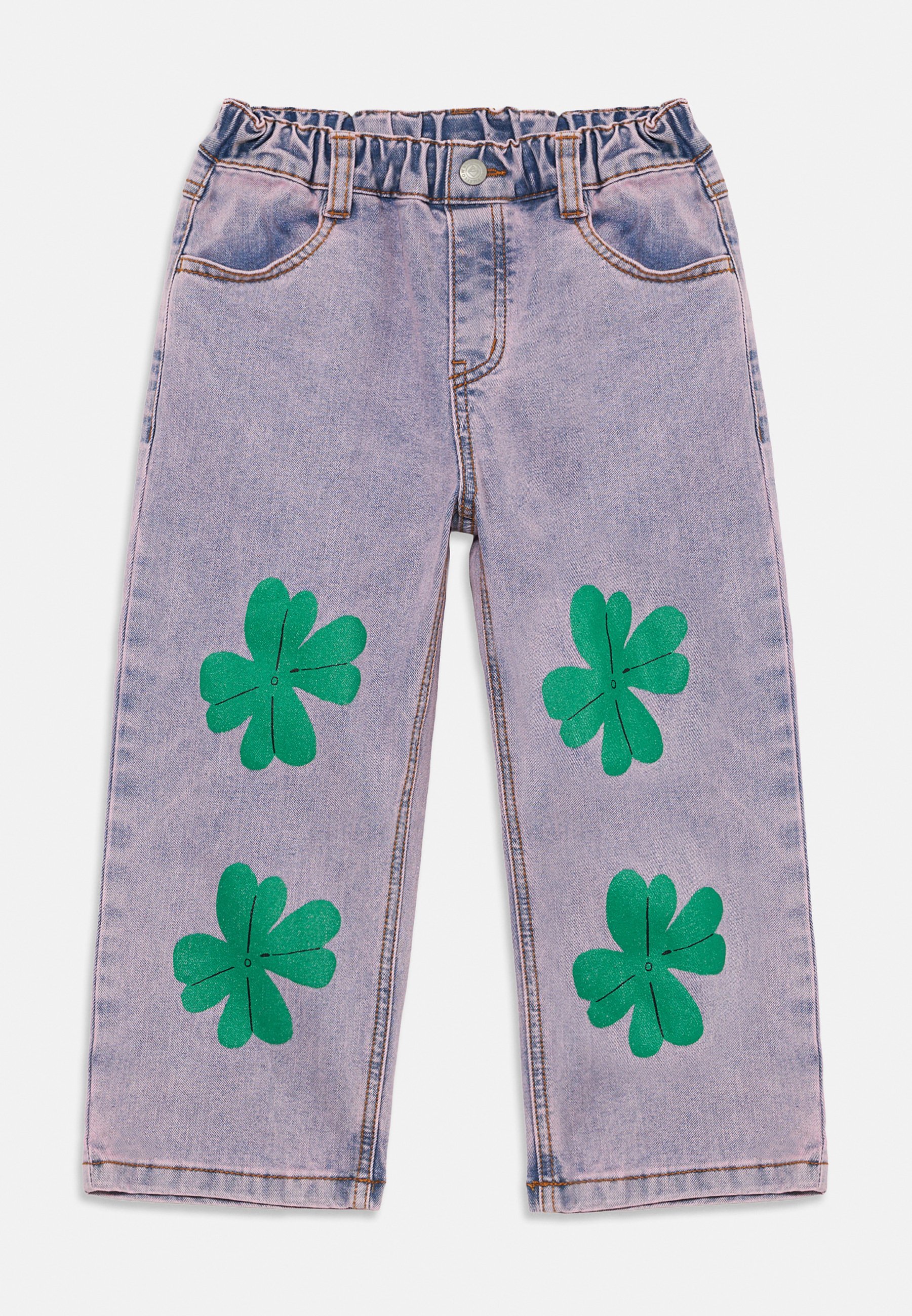 Pantaloni unisex Jelly Mallow Lucky Clover - Jeans a gamba dritta - blu