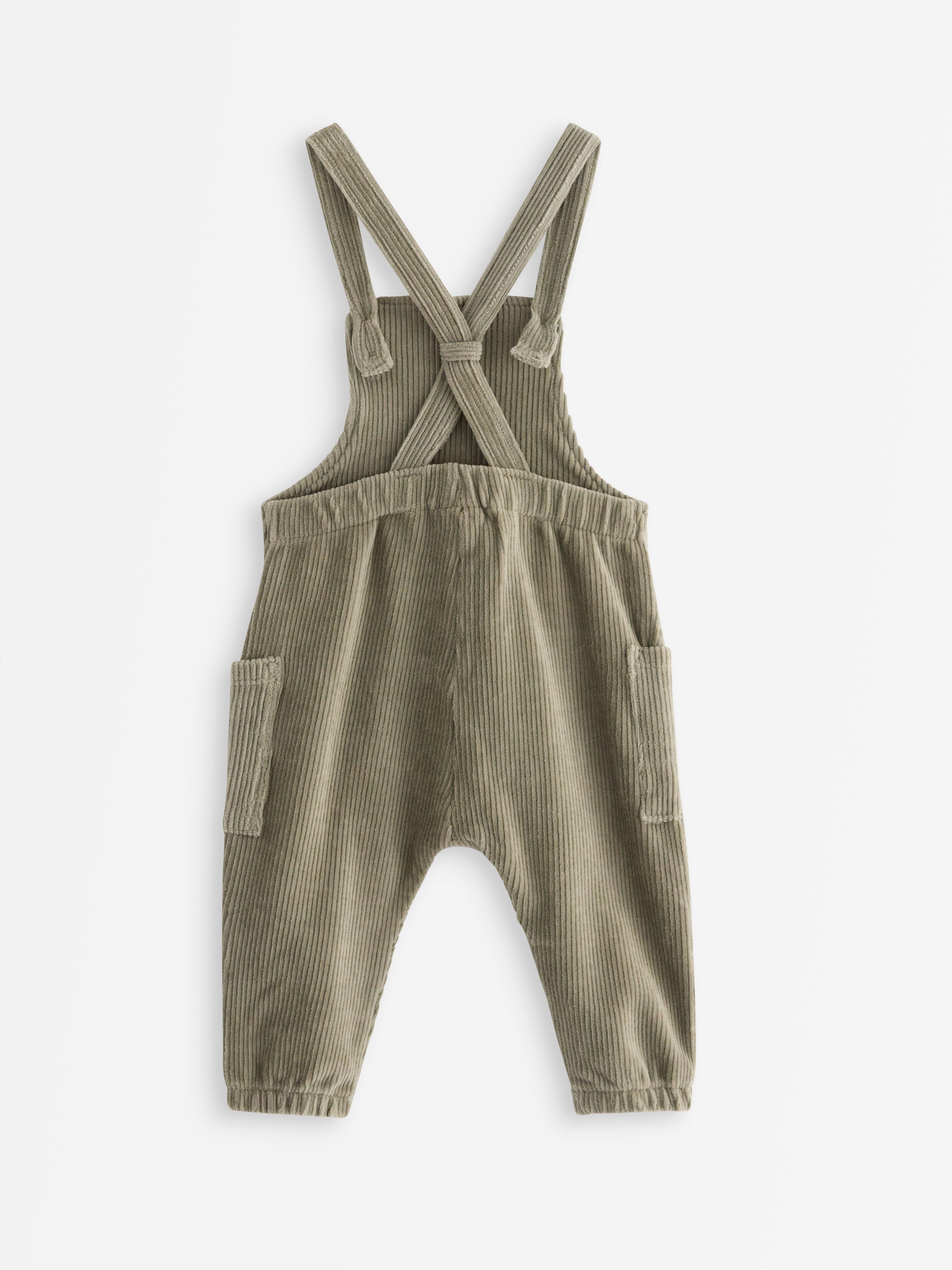 Hängselbyxa v Manchesteru Light Dusty Khaki
