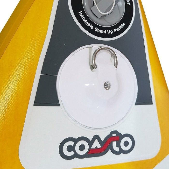 Stand Up Paddle COASTO Argo 11' - Giallo Grigio - Gonfiabile - Touring - Drop Stitch Thermo Twin Skin