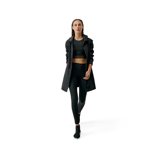 Chaqueta Trench Geboren Leven Yogageboren