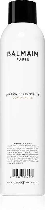Balmain Hair Couture Session Spray stiprios fiksacijos plaukų lakas