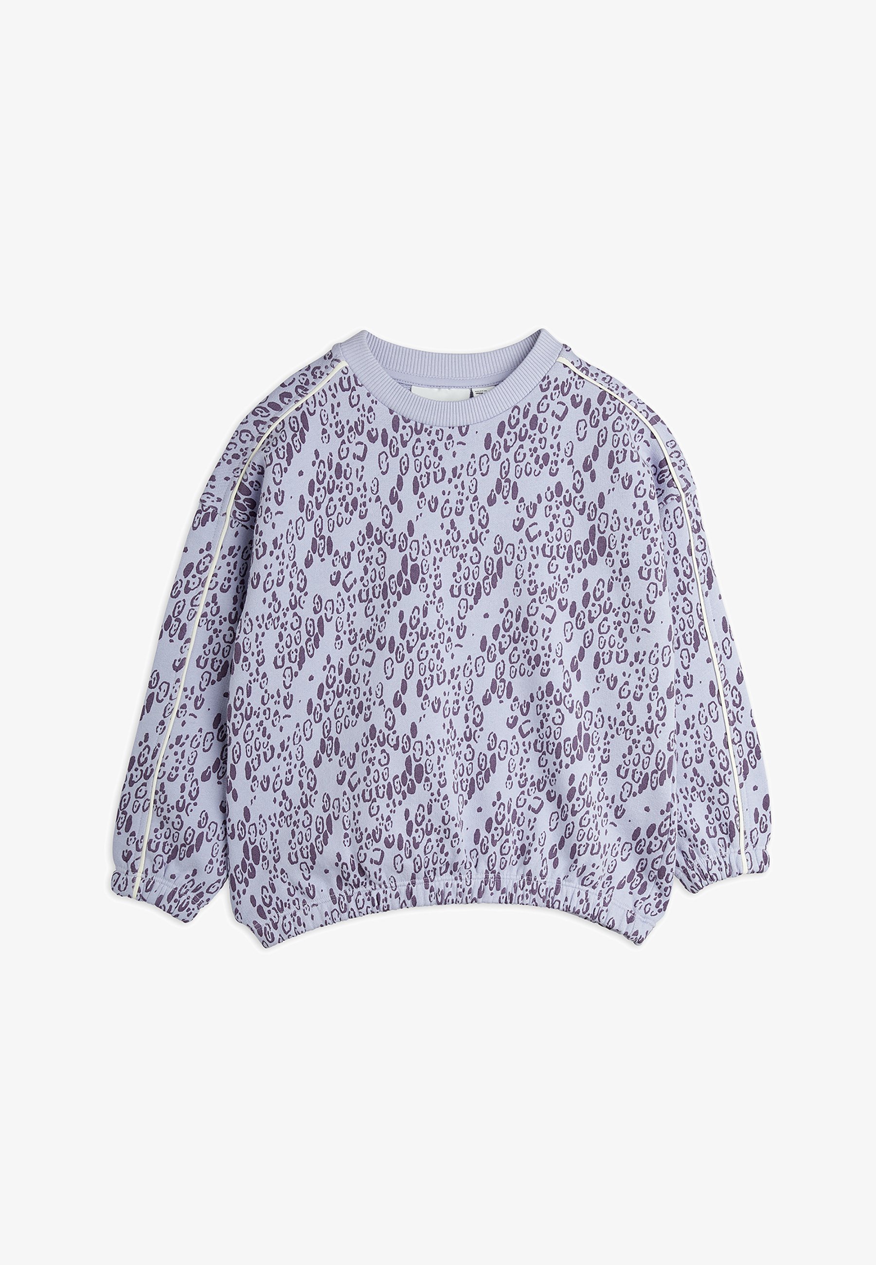 Mini Rodini LEOPARD UNISEX - Sweatshirt - paars