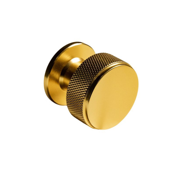 Gałka meblowa uchwyt do mebli złota okrągła 30 mm