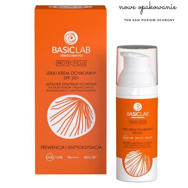 BasicLab Kevyt suojavoide SPF50 + 50ml