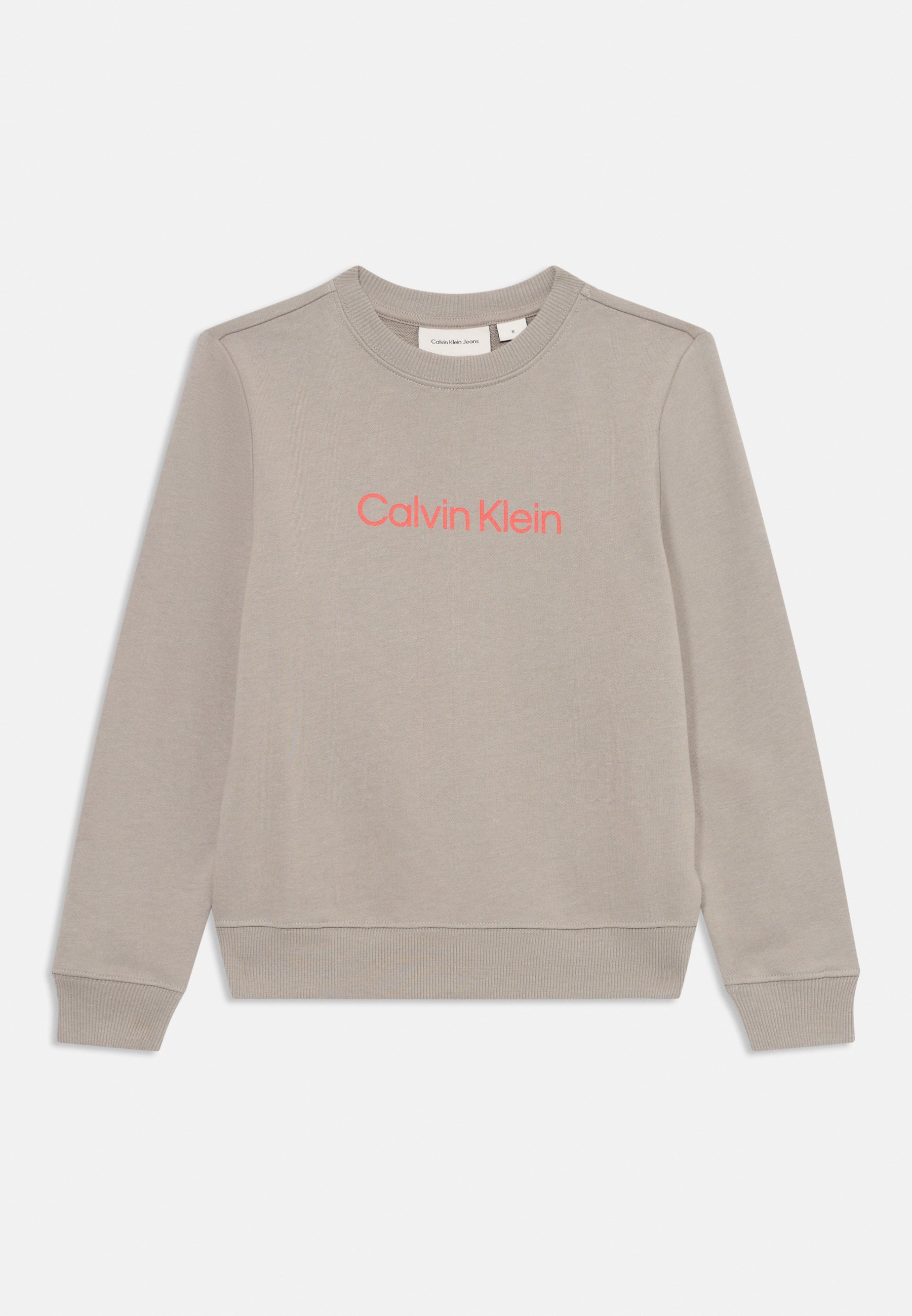 Calvin Klein Jeans LOGO REGULAR UNISEX - Pulóver - gyász galamb
