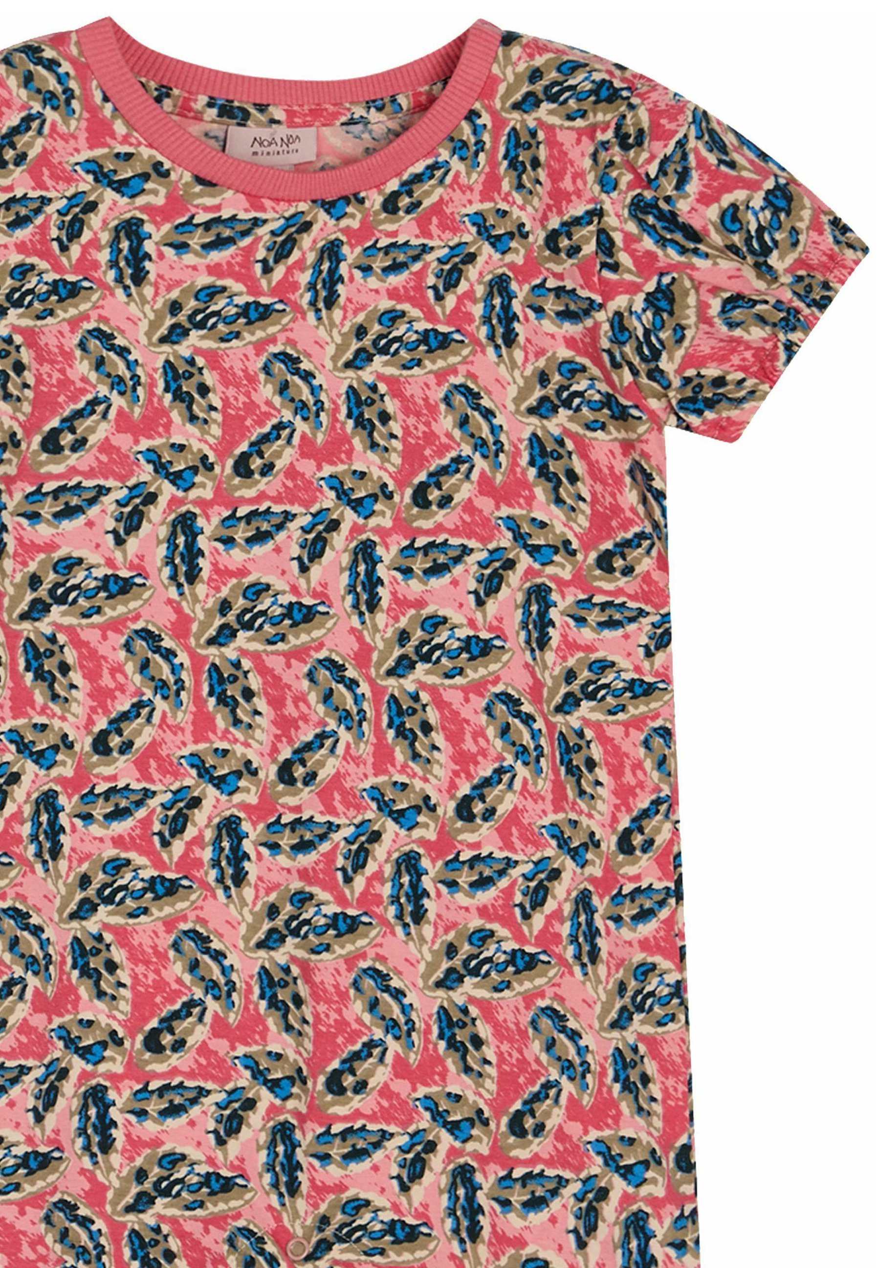 NOA NOA miniatuur jumpsuit - print roze blauw