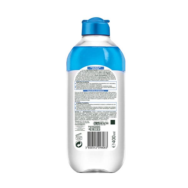 Νερό Μικυλλίου Skinactive για Ευαίσθητες Επιδερμίδες | 400ml