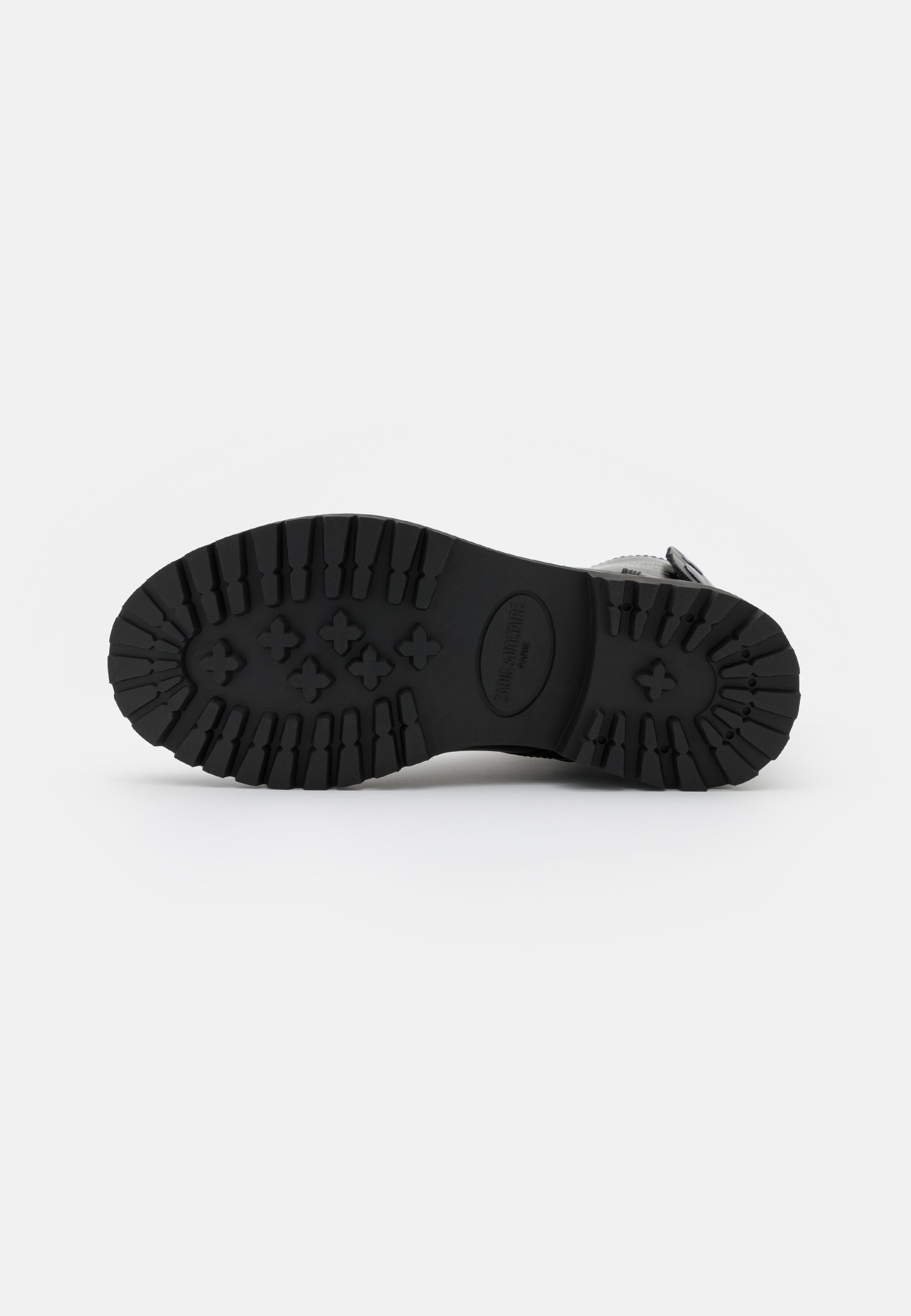 Zadig & Voltaire JOE SMOOTH - Enkellaarsjes met vetersluiting - noir