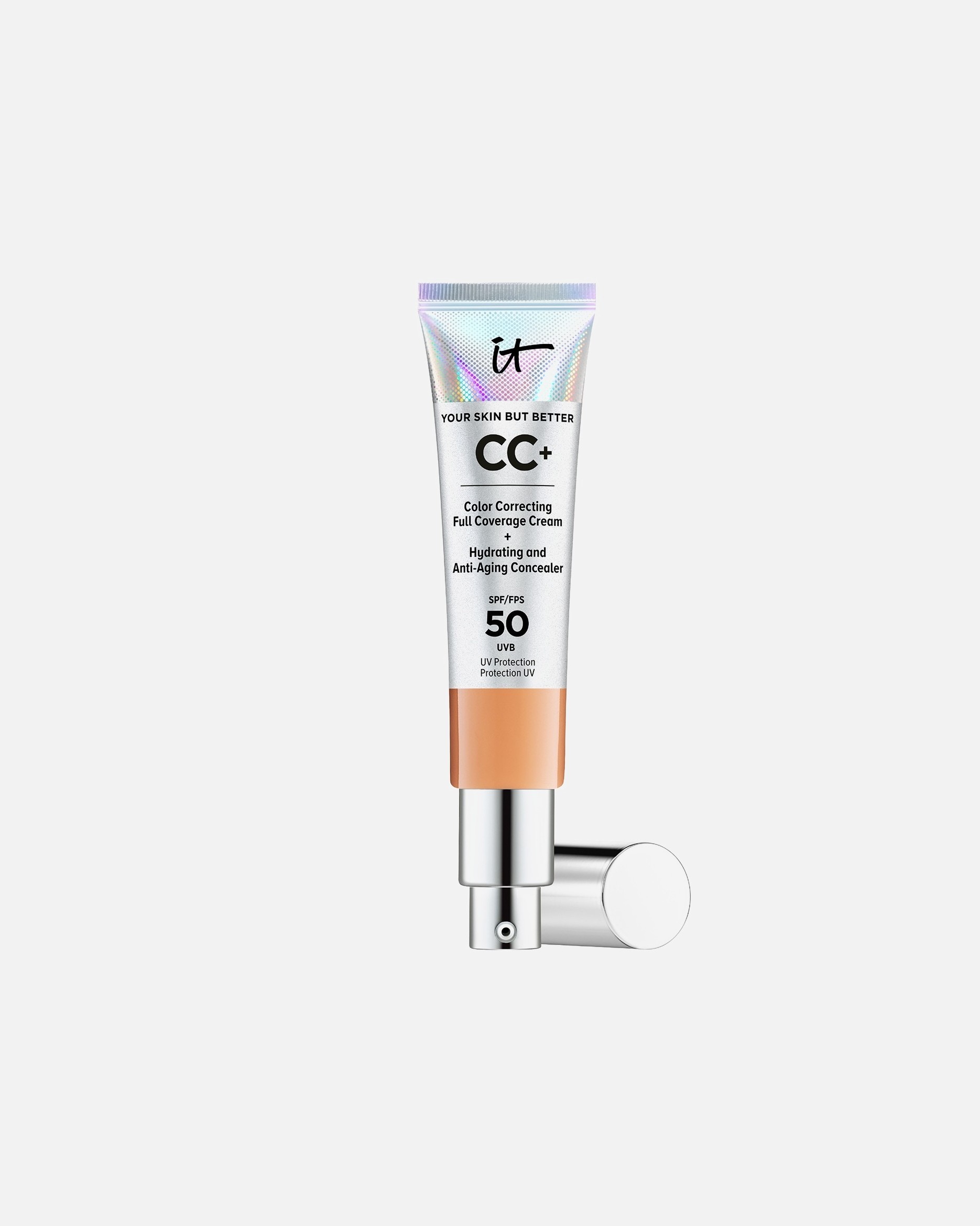 IT Cosmetics CC kremas „Your Skin But Better“ CC+ visiškai padengiantis kremas SPF50 – 32 ml