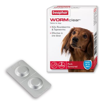 Comprimidos beaphar WORMclear® para cães