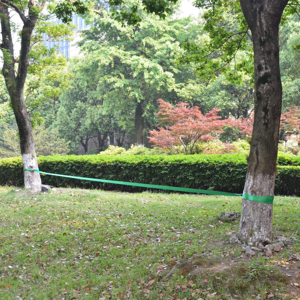 Slackline Vidaxl Verde