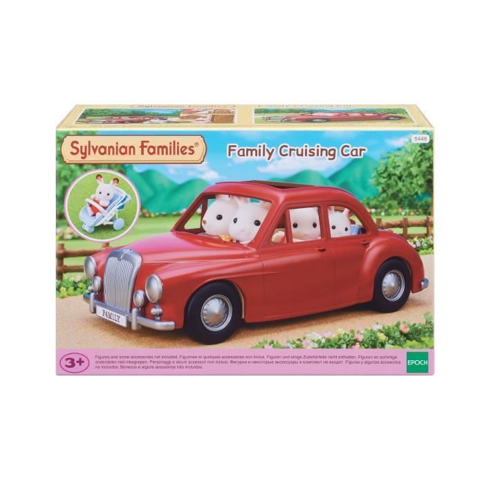 Red convertible 5-seater car - SYLVANIAN FAMILIES - for dolls aged 3 and up