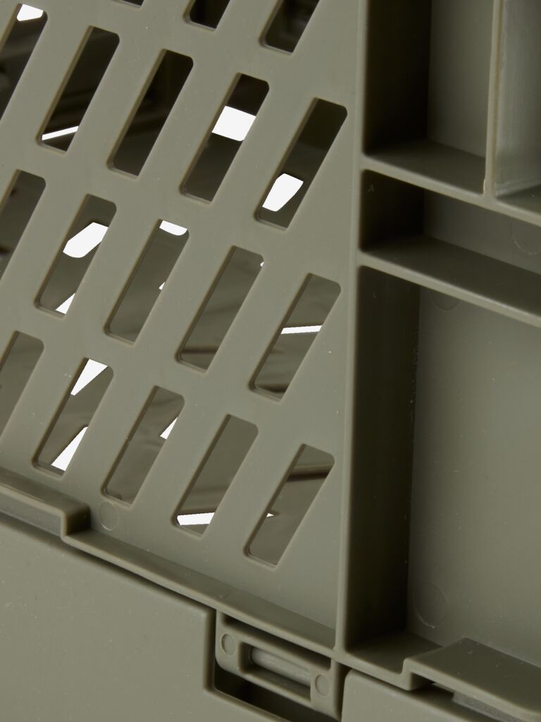 MILAS košara MILAS Š25xD34xV15 zložljiva zelena