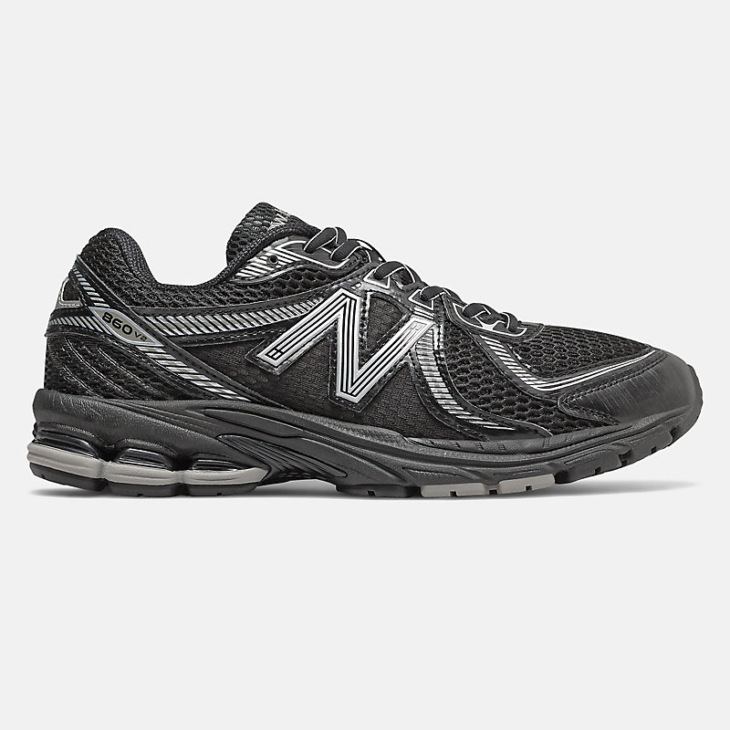 Herren 860V2 – Schwarz mit silberner Metallic-Lackierung