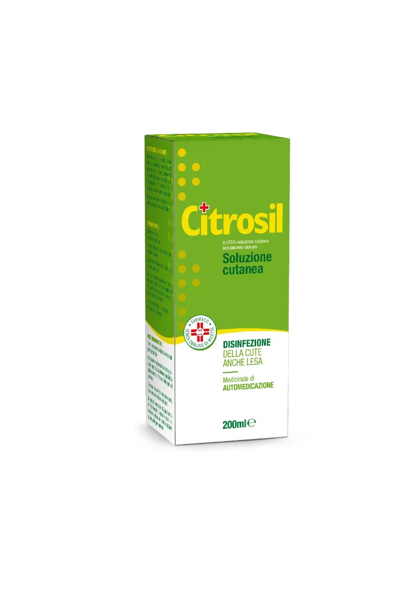 CITROSIL Citrosil 0,175 % Benzalkoniumchlorid Hautlösung 200 ml Desinfektionsmittel auch für geschädigte Haut