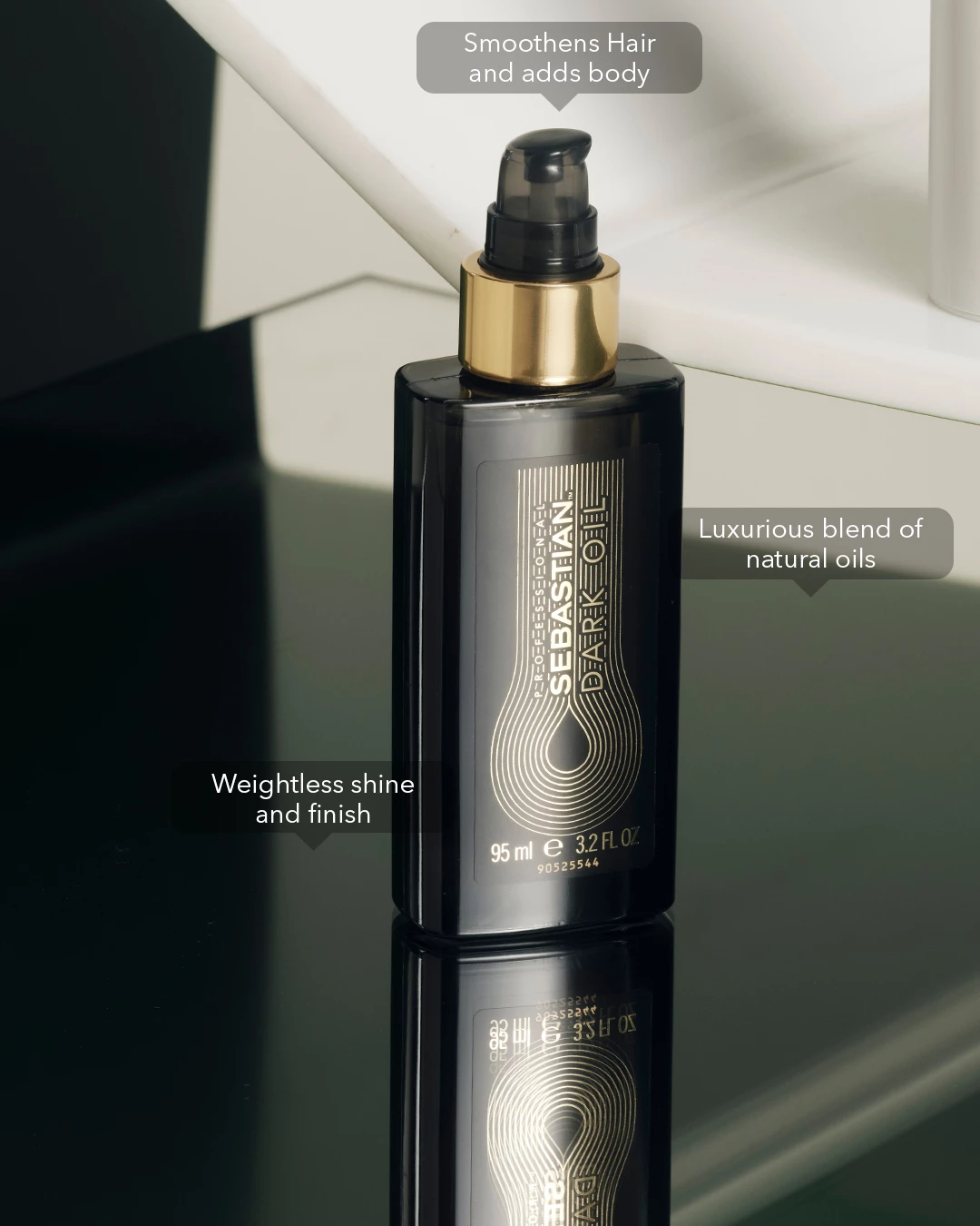Ulei de păr închis la culoare 95 ml - Sebastian Professional