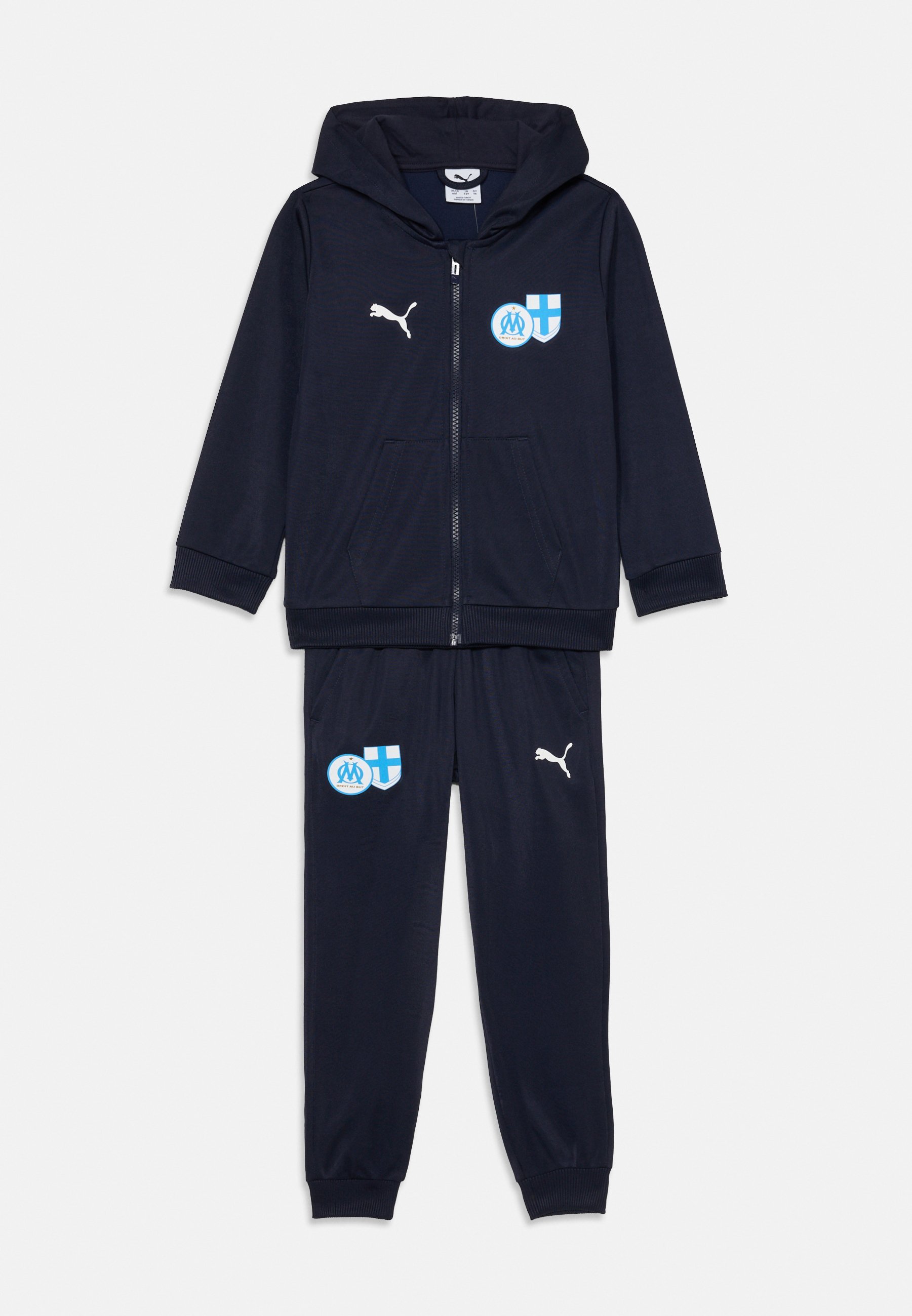 Puma OLYMPIQUE MARSEILLE CULTURE UNISEX SET - Trainingspak - nieuw marineblauw/wit