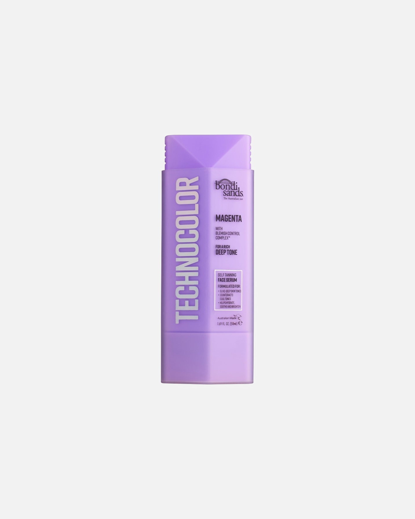Bondi Sands önbarnító Technocolor arcszérum Magenta – 50 ml