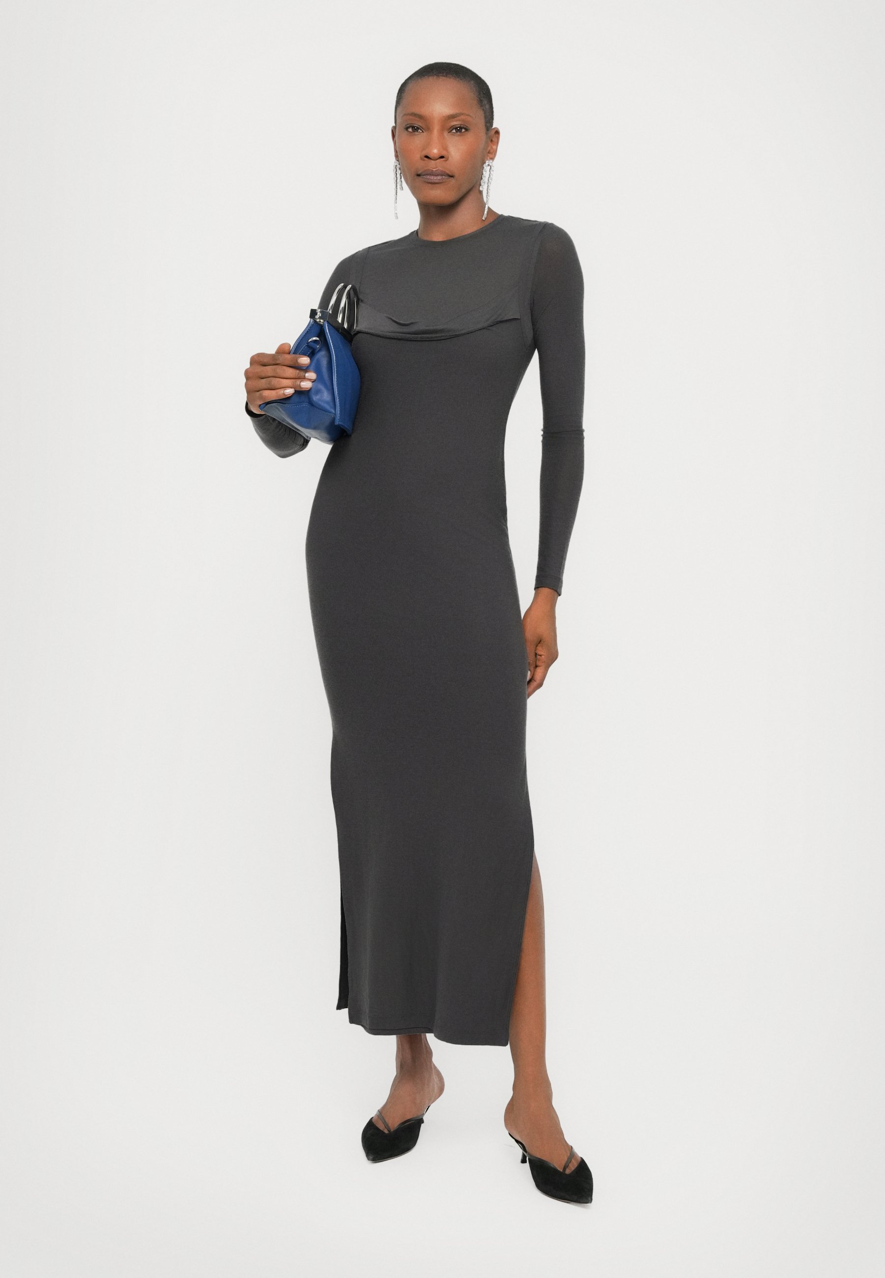 Nanushka LINORA - Robe longue - gris