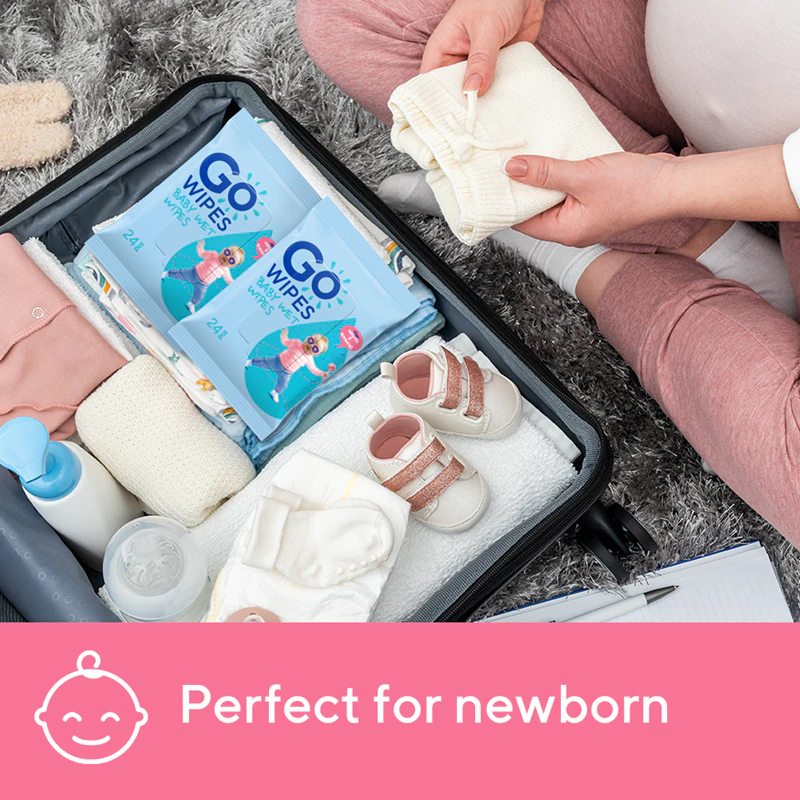 GoWipes Baby Wet Wipes vochtige doekjes voor baby's vanaf de geboorte
