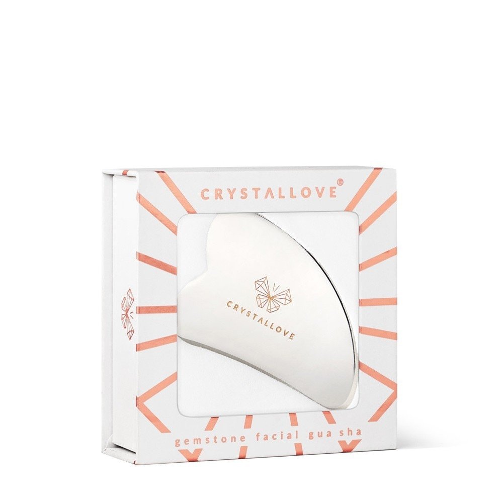 Crystallove kriogēnās ledus gua sha sejas masieris - 1 gab.