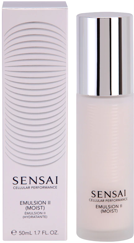 Sensai Cellular Performance Emulsion II (Moist) emulsão antirrugas para pele normal a seca