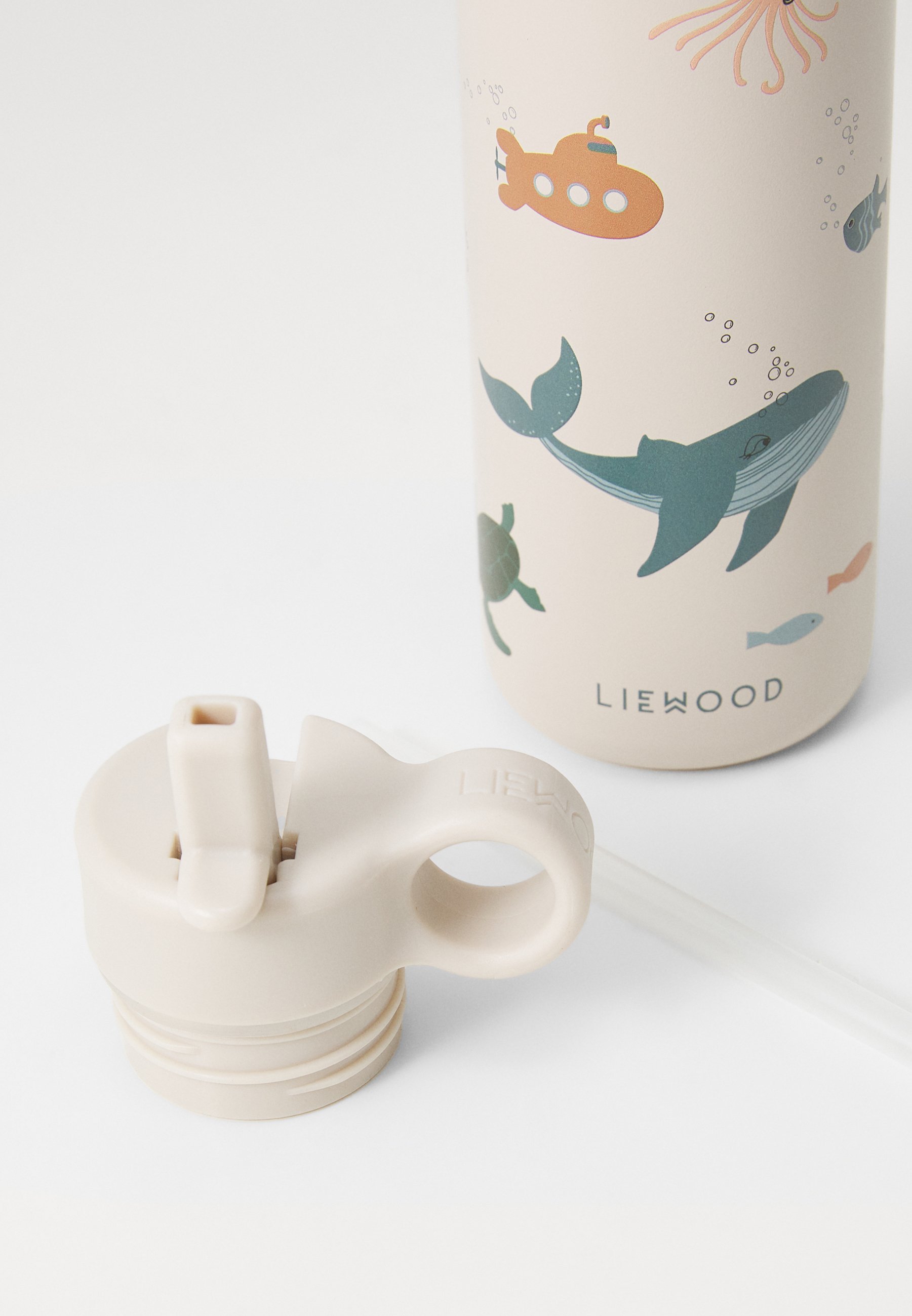 Liewood FALK WATER BOTTLE 350 ML UNISEX - Drink bottle - sea creature/sandy