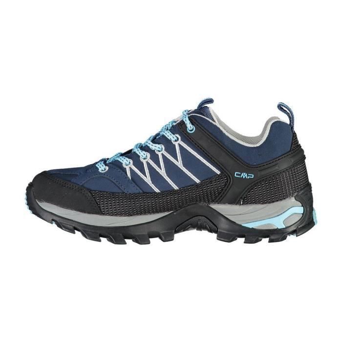 Scarpe da trekking da donna CMP Rigel Low WP - Blu navy e nero - Traspiranti