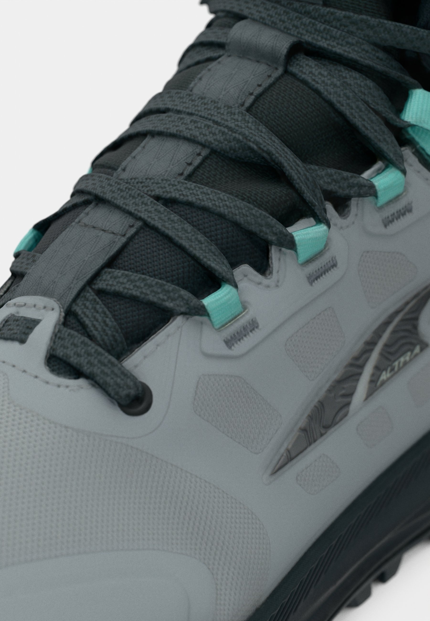 Altra LONE PEAK 9 WATERPROOF MID - Wandelschoenen - zwart/grijs