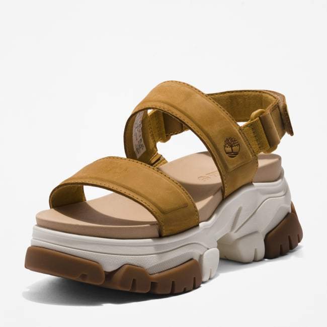 Sandalo a Doppia Fascia Adley Way da Donna in                giallo