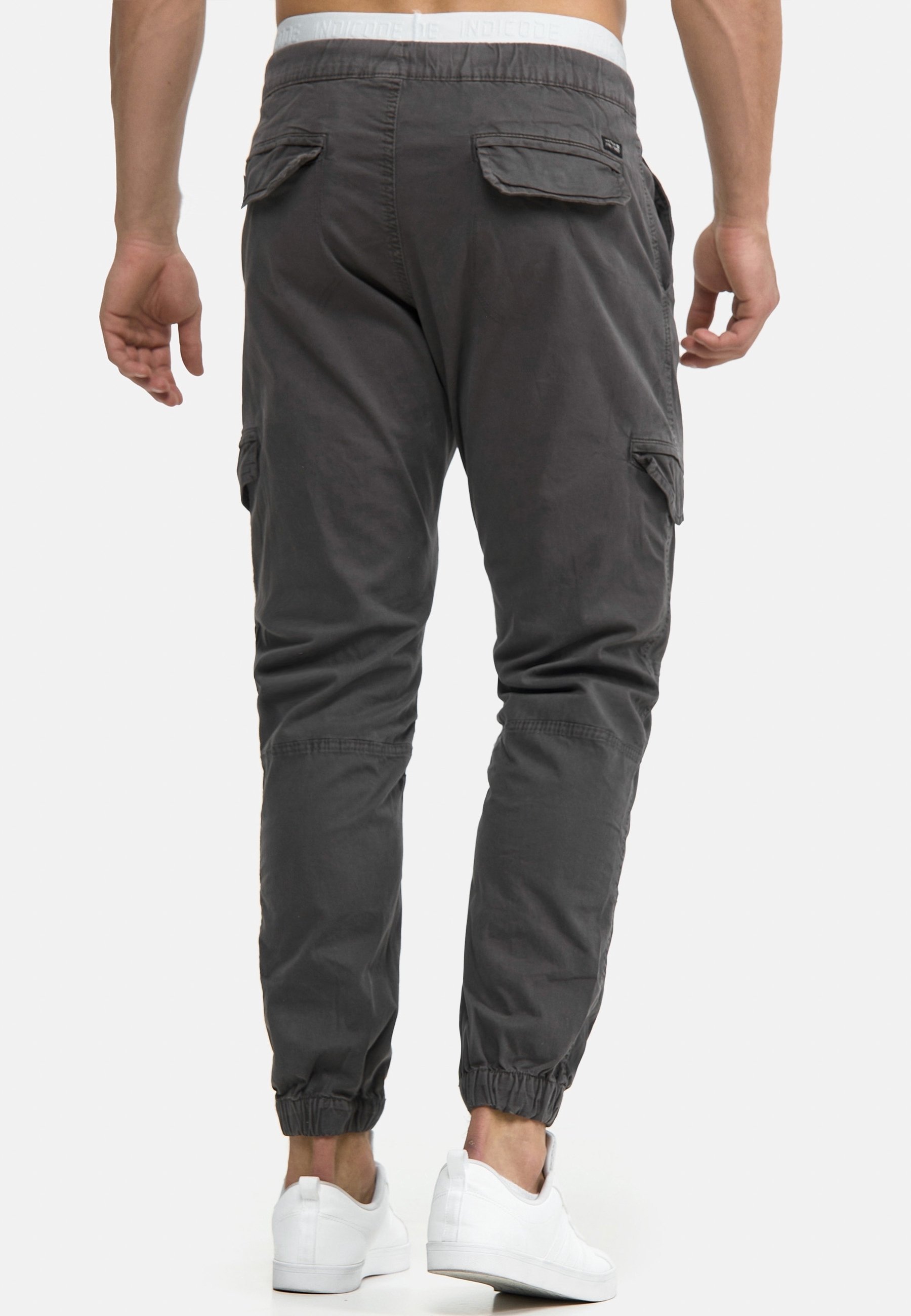 INDICODE JEANS Pantaloni cargo - antracite