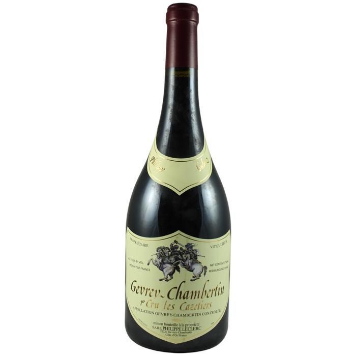 Domaine Philippe Leclerc Gevrey-Chambertin 1er Cru Les Cazetiers 2013 - Grand Vin Rouge de Bourgogne (75cl)