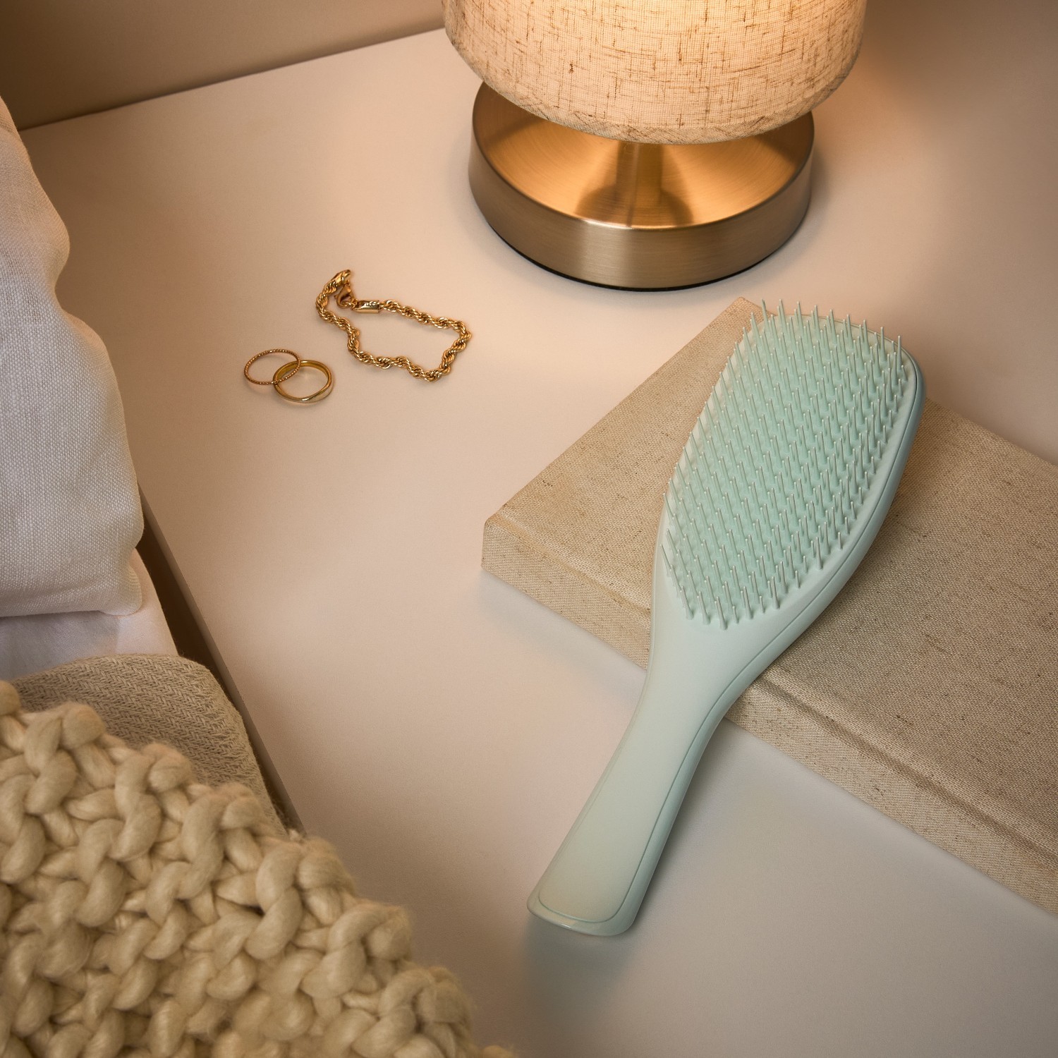 Tangle Teezer Comb – Dokonalá kefa na vlasy pre jemné a citlivé vlasy – Ice – 1 kus