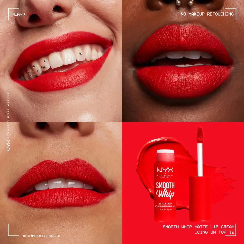 NYX Smooth Whip Matte Lip Cream Pomadka do ust Icing On Top