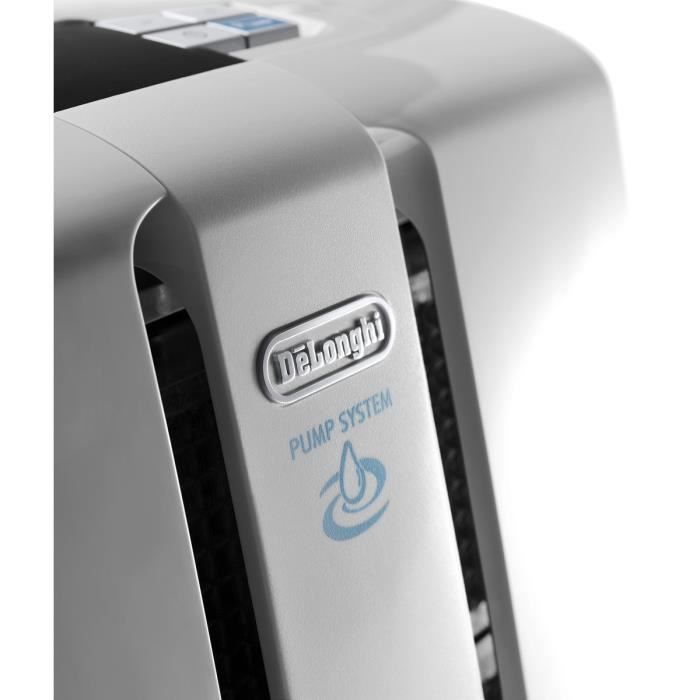 DELONGHI - DD230P - Deshumidificador de aire - 30L/24h - Gas R290 - Depósito de 7L - Blanco