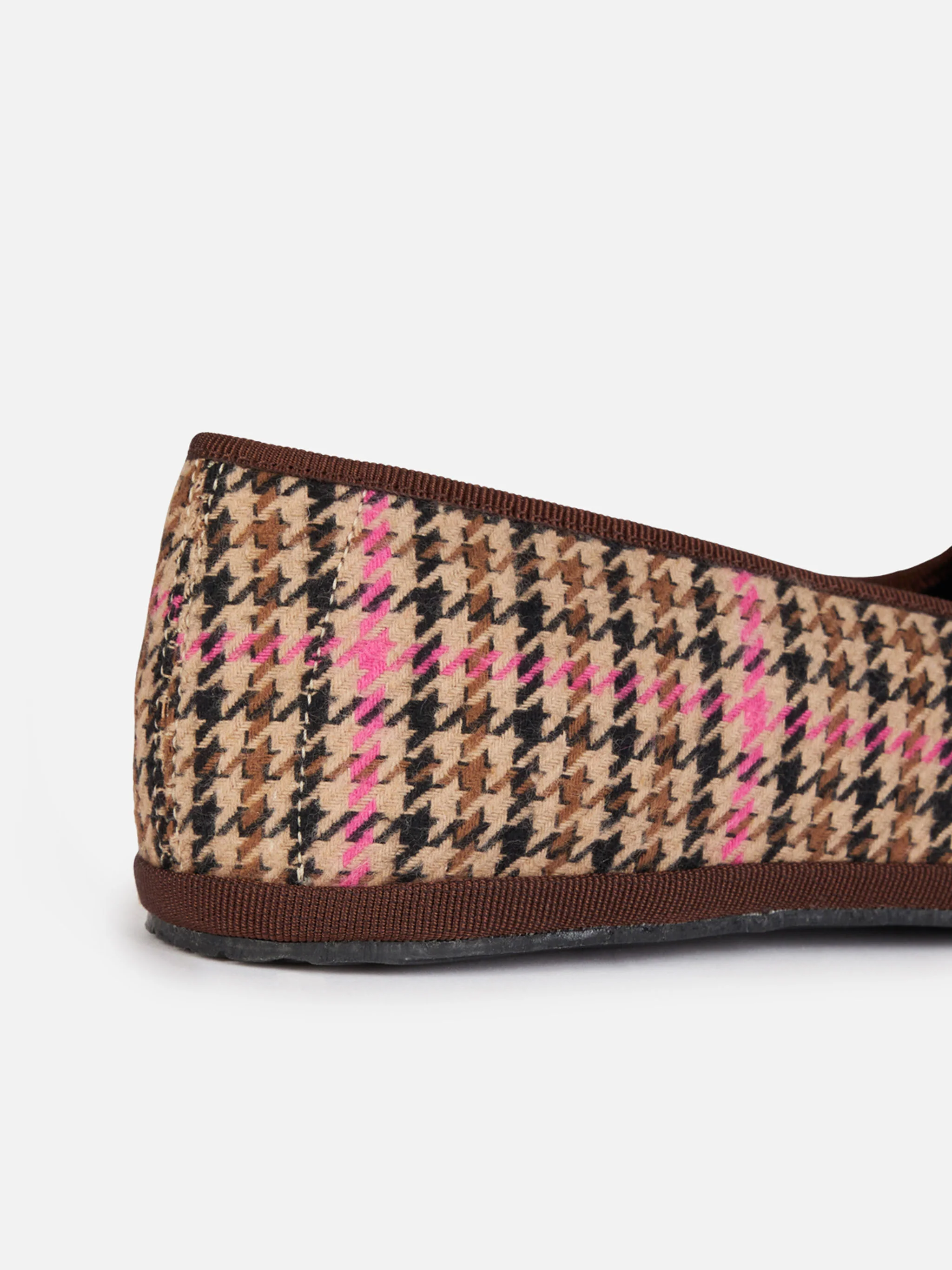 Dames mocassins met pied-de-pouleprint | MY CHALOM SPECIALE EDITIE