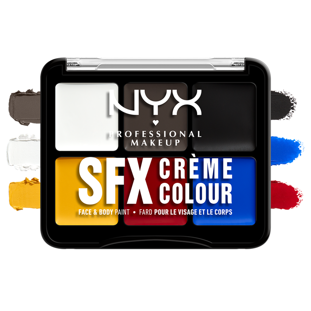 NYX Professional Makeup SFX sejas un ķermeņa krāsu palete