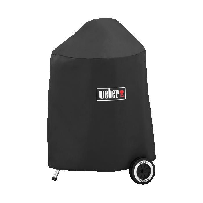 Abdeckung für WEBER 47 cm Holzkohlegrill – Hochwertiges schwarzes Polyester