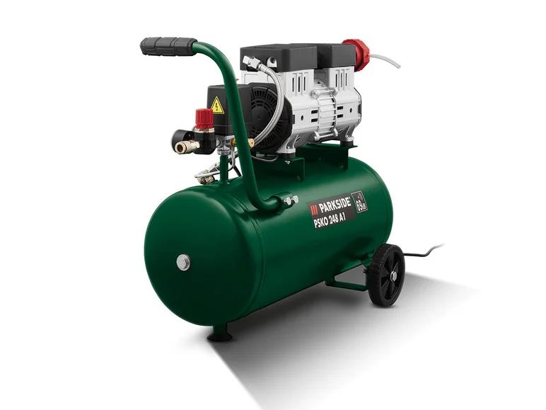 Compresor silențios PARKSIDE® PSKO 248 A1, 24 L